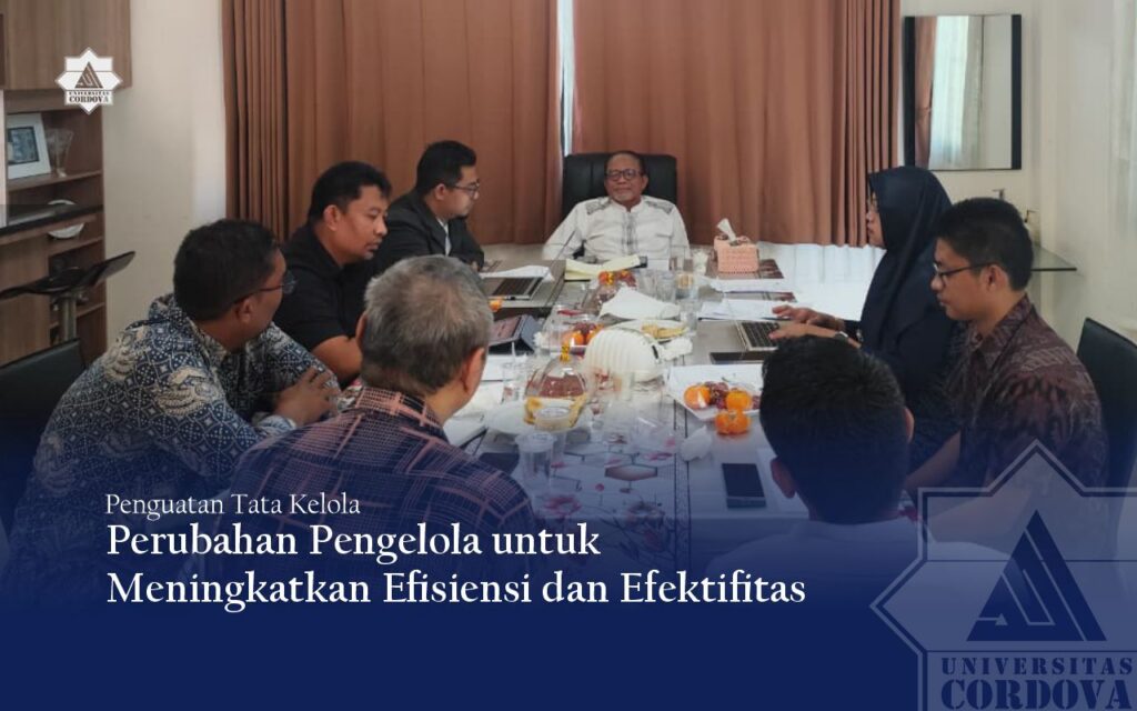 Penguatan Tata Kelola—Perubahan Pengelola untuk Meningkatkan Efisiensi dan Efektivitas
